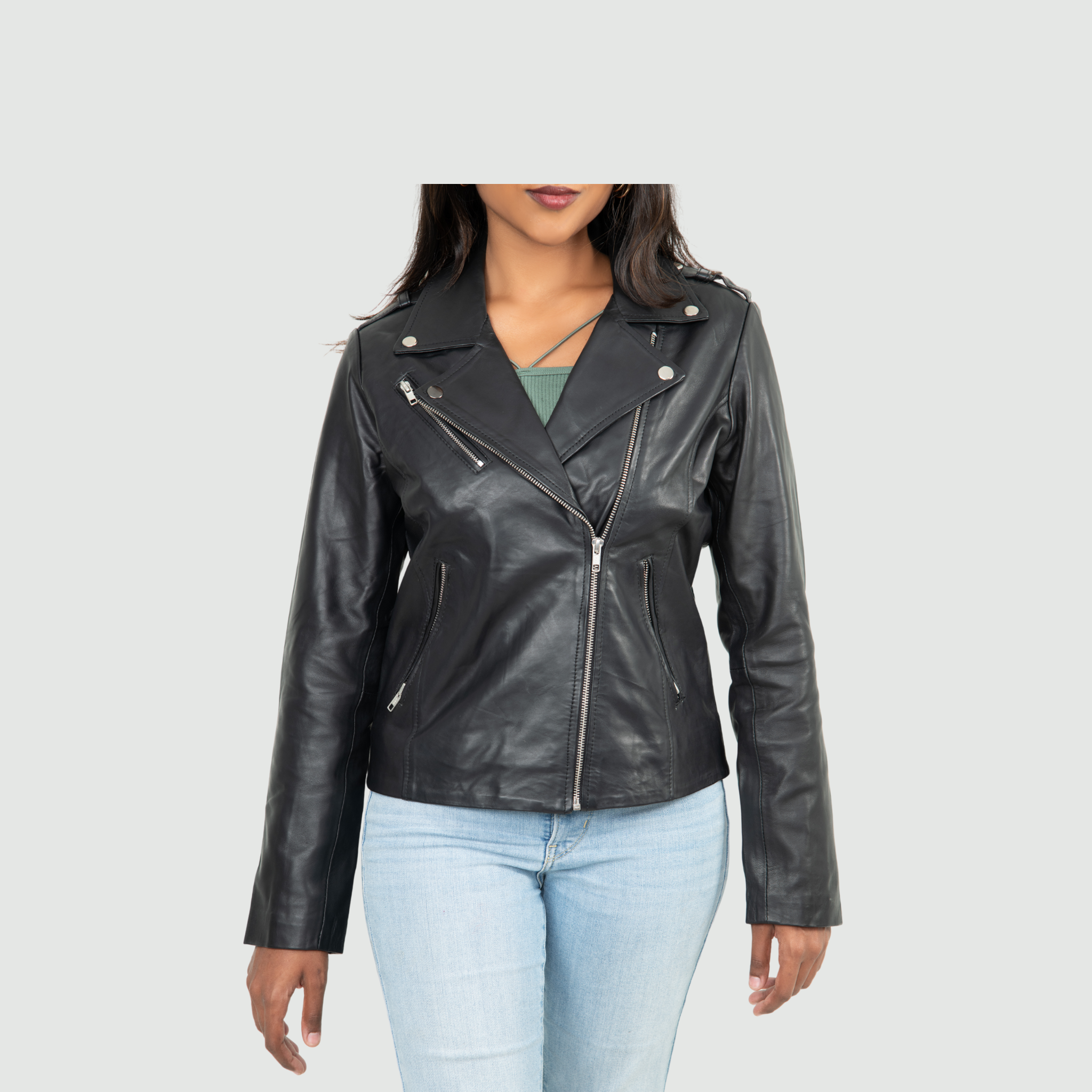 Black Biker Jacket