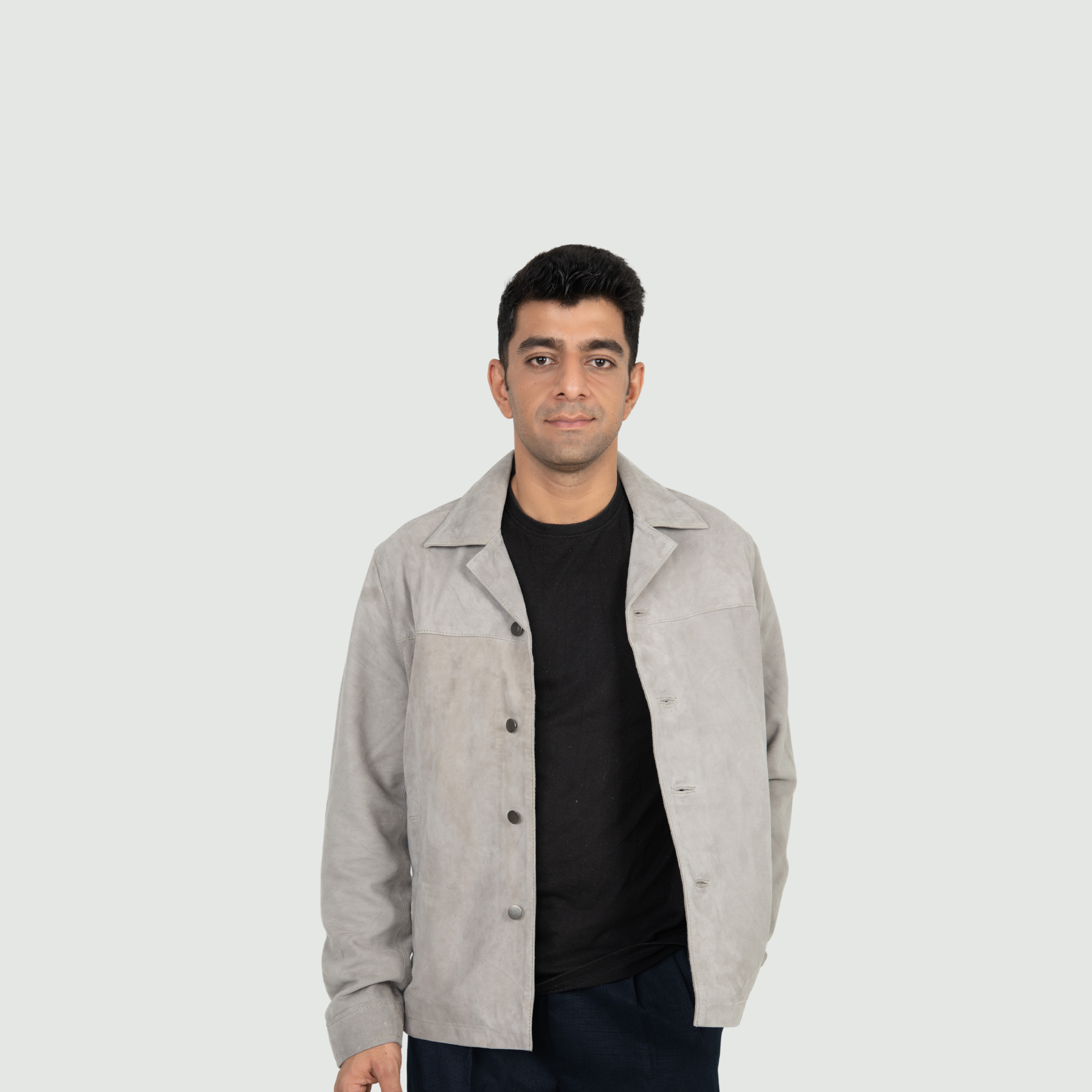 Light Grey Casual Jacket