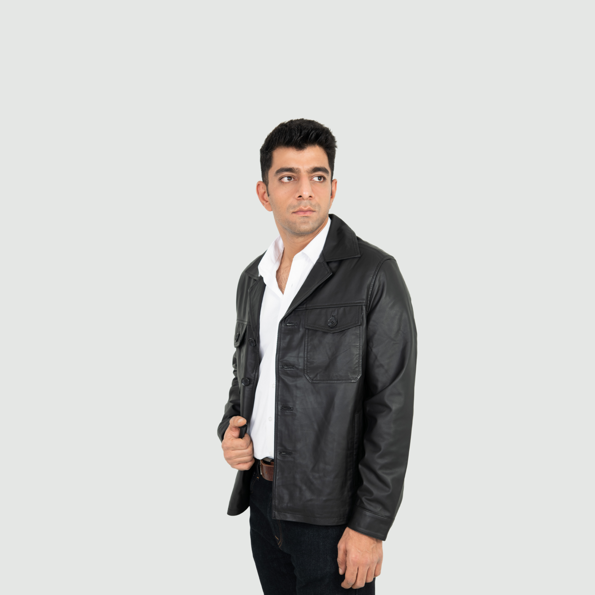 Jet Black Classic Jacket Tailored Regular Fit