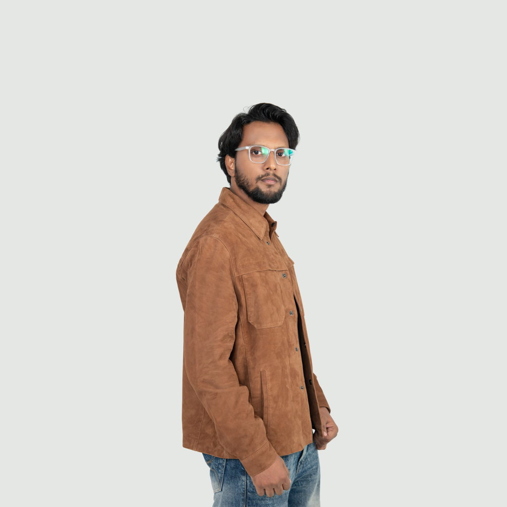 Tan Brown Casual Jacket