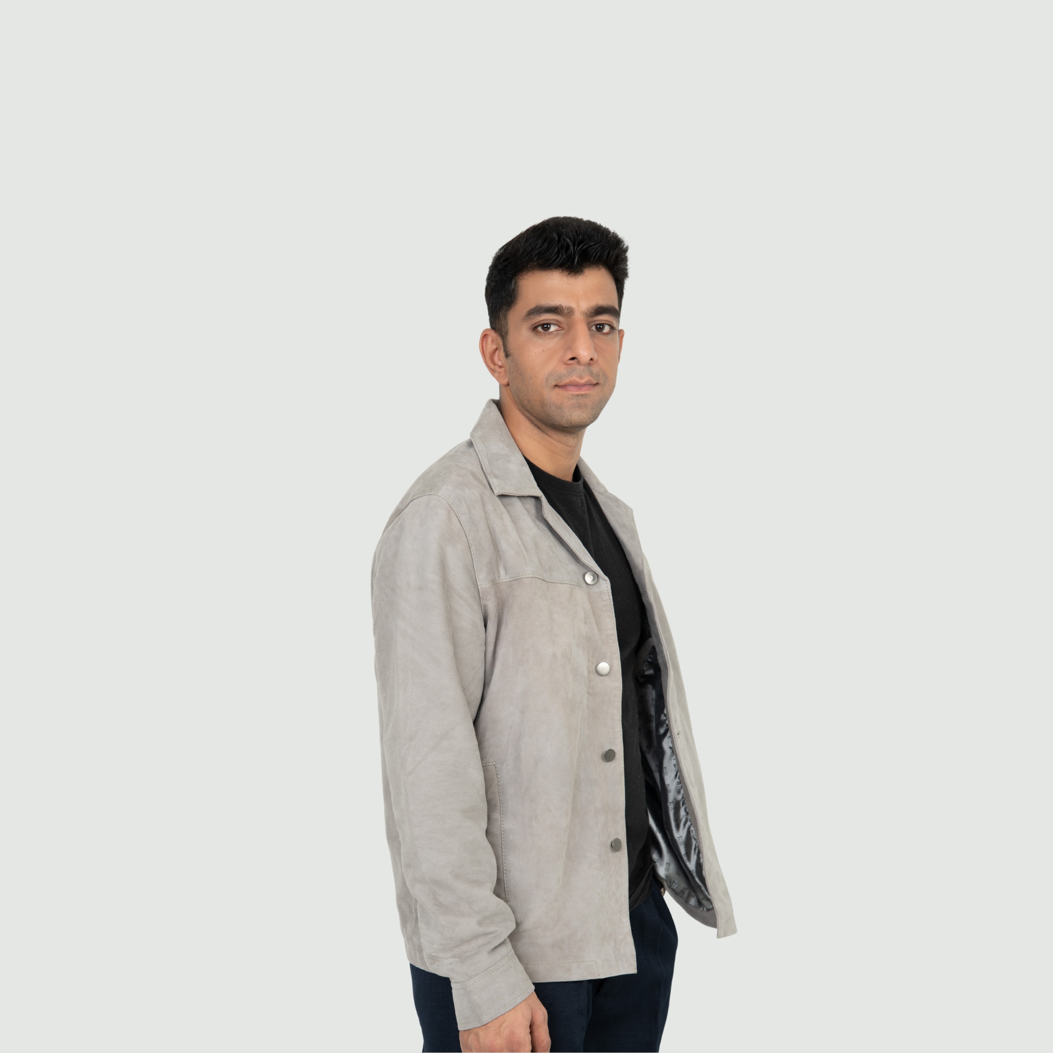 Light Grey Casual Jacket