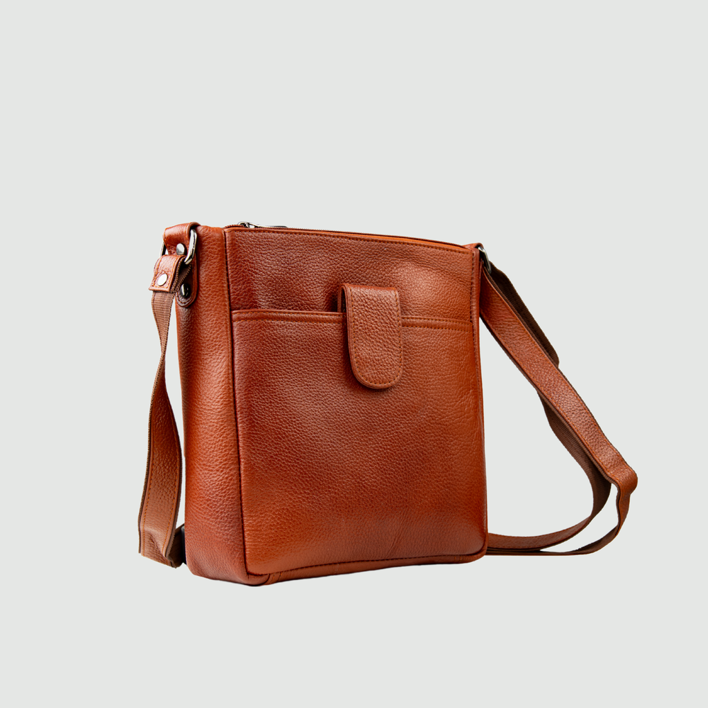 Unisex Leather Sling Bag