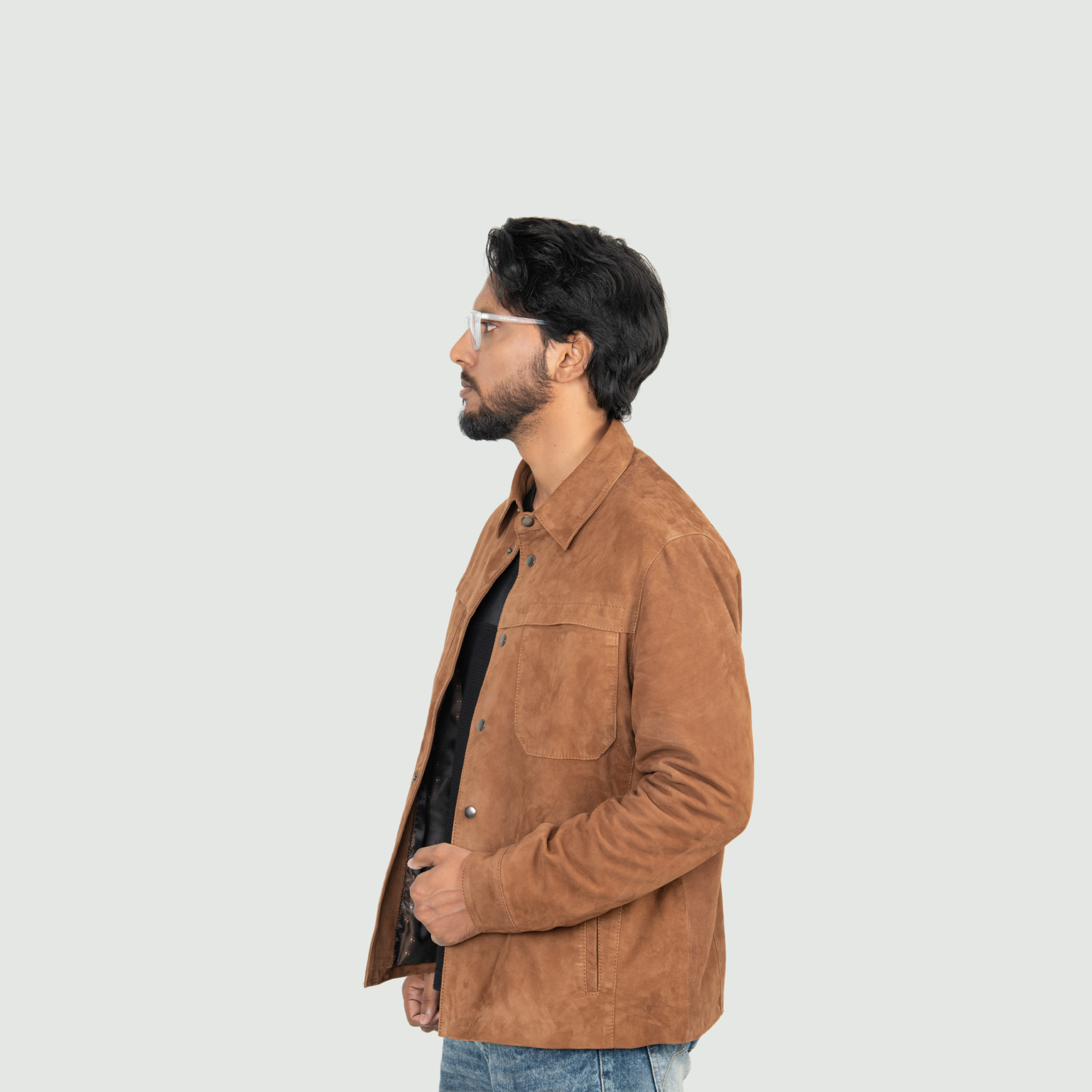 Tan Brown Casual Jacket