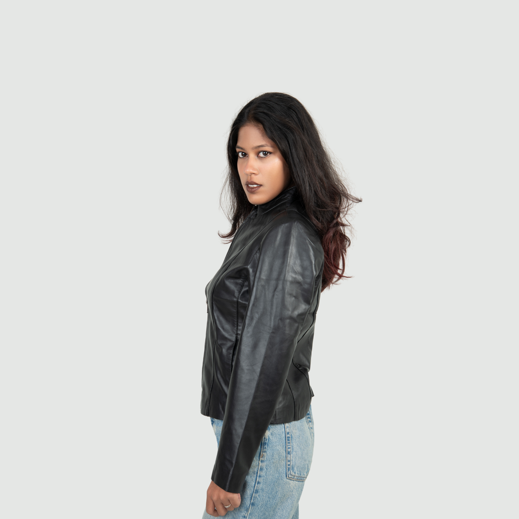 Classic Black Leather Jacket