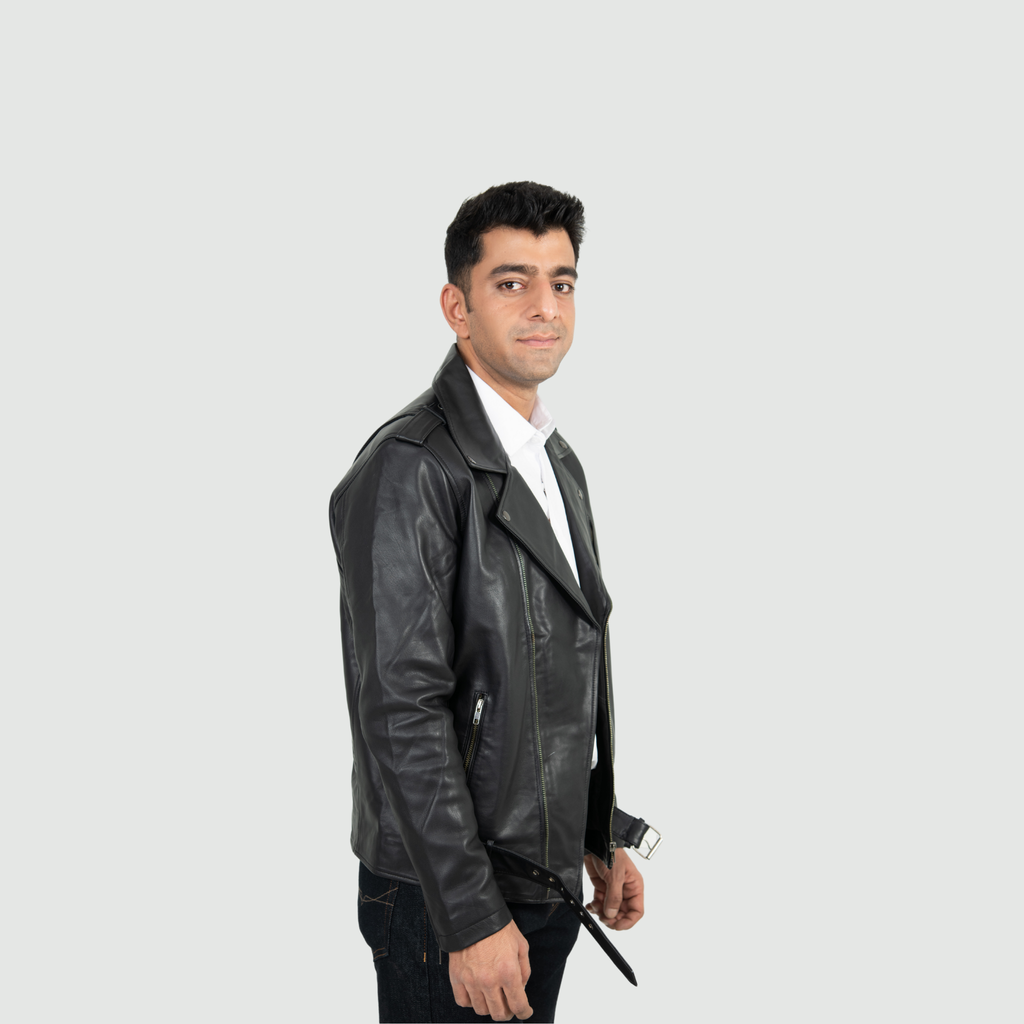 Classic Black Biker Jacket