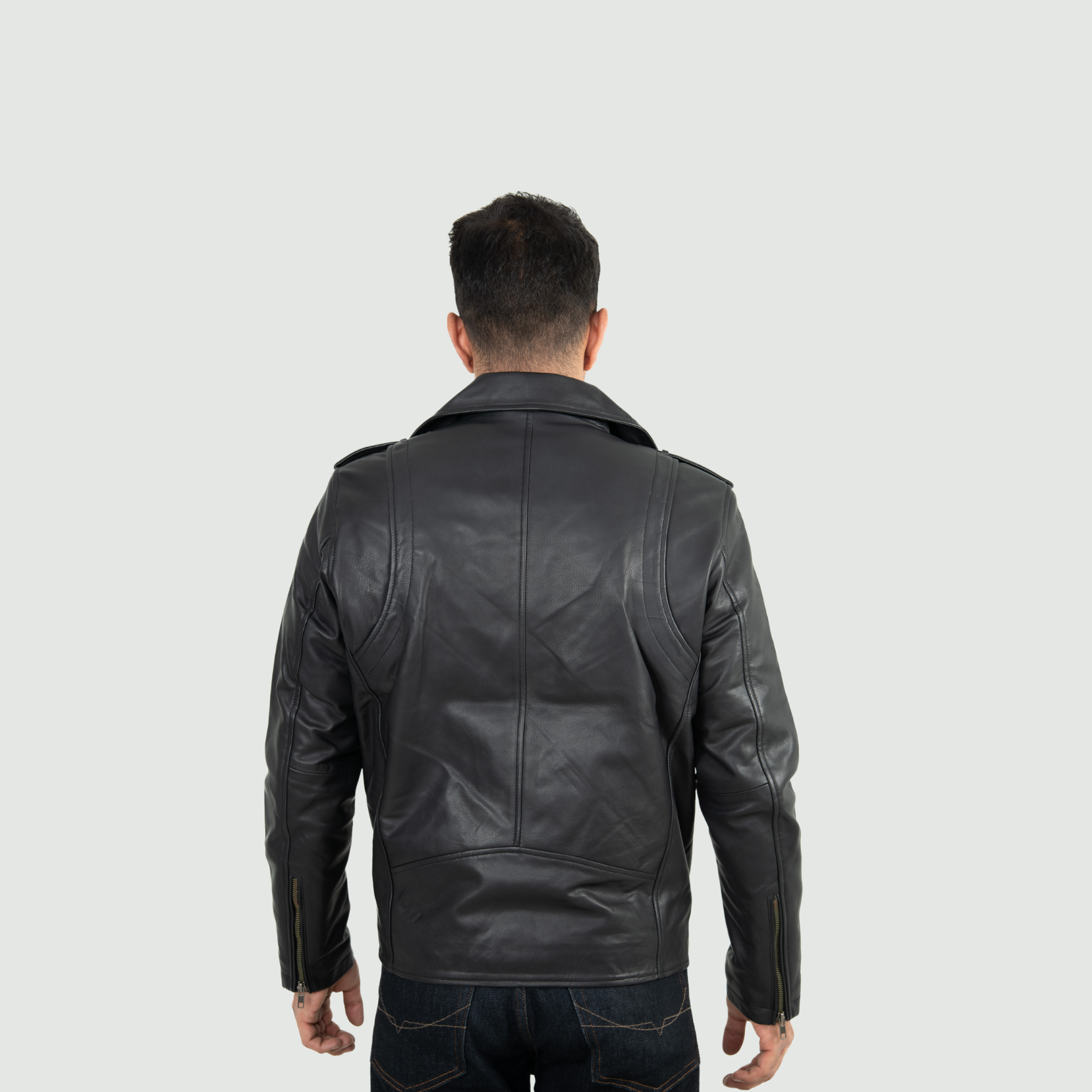 Classic Black Biker Jacket