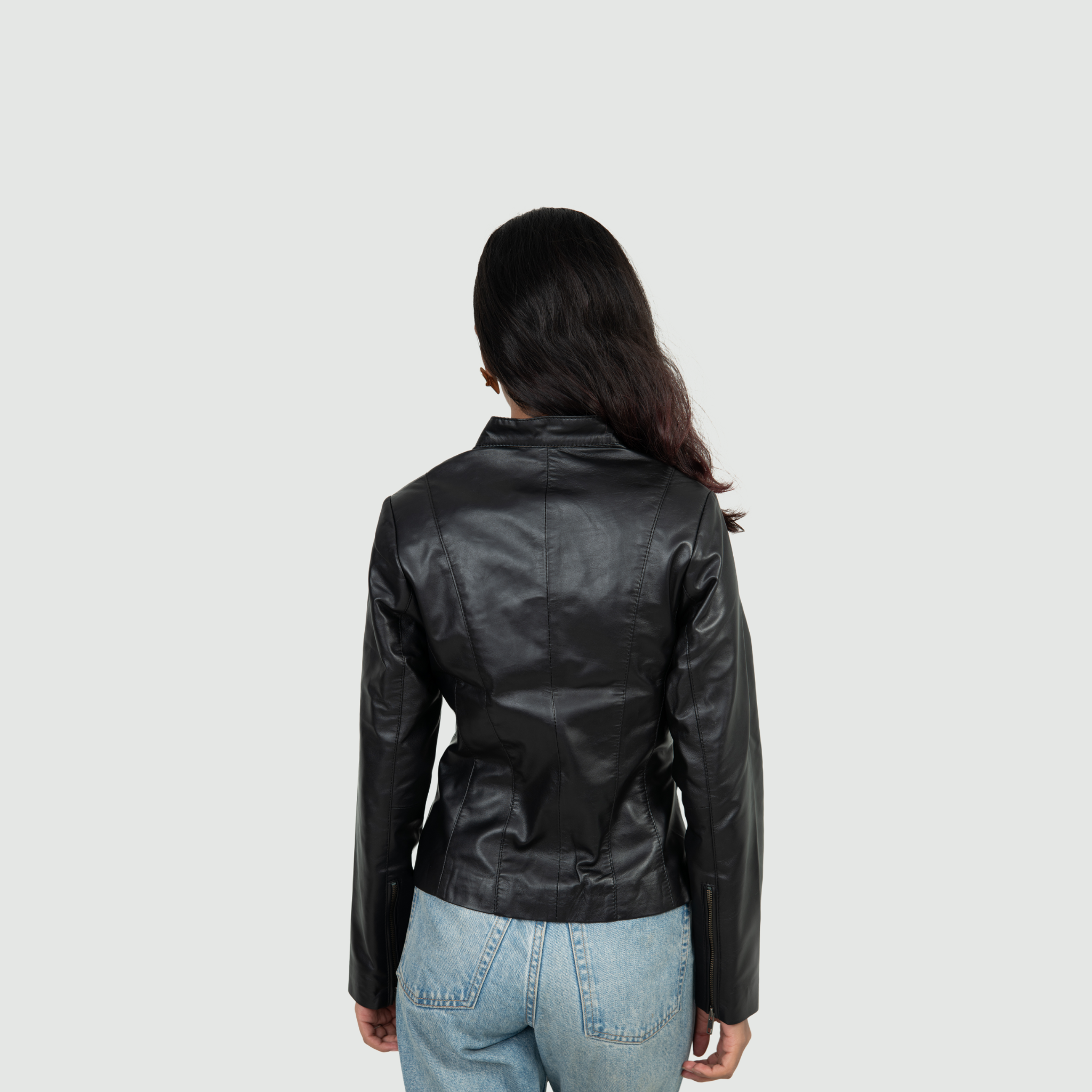 Classic Black Leather Jacket