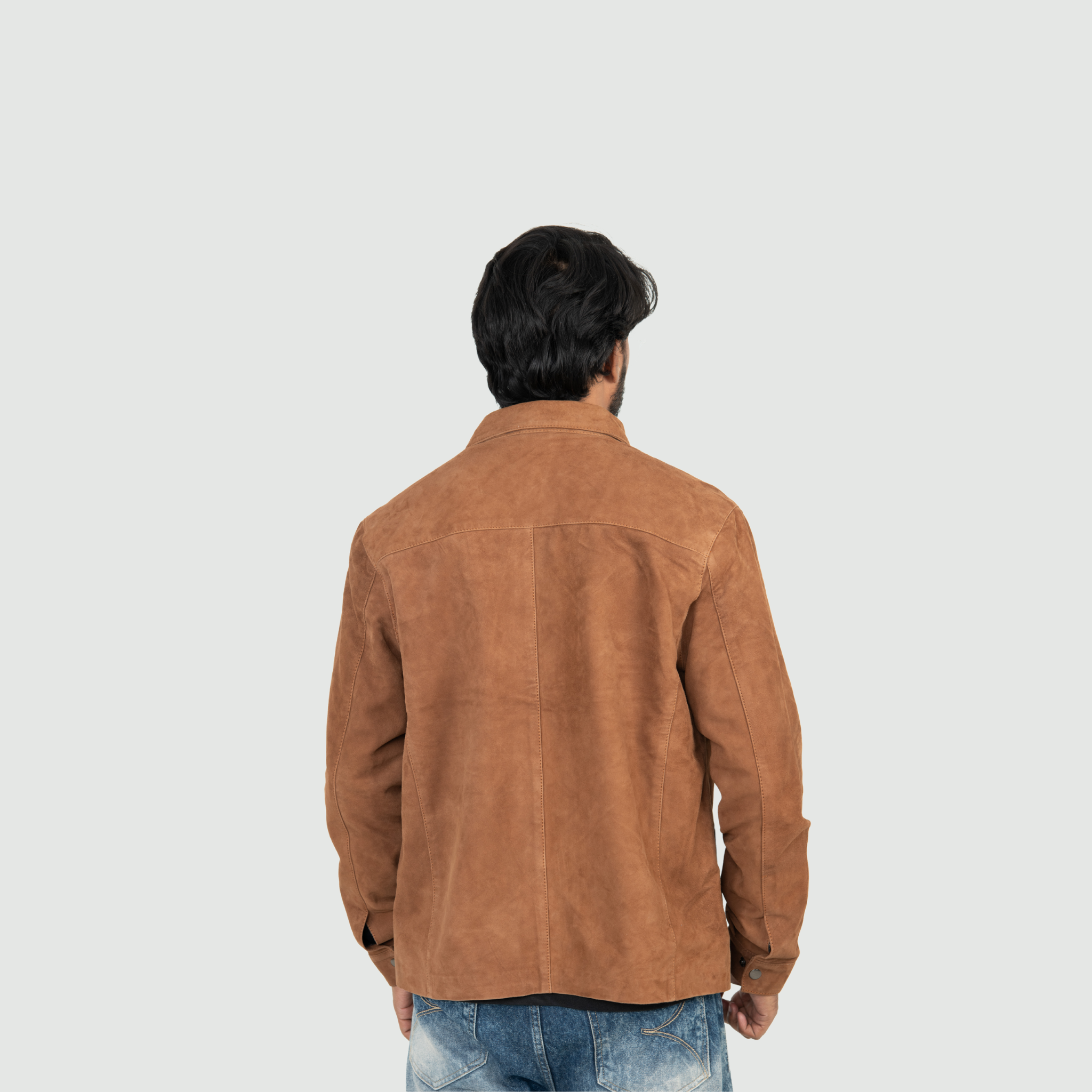 Tan Brown Casual Jacket