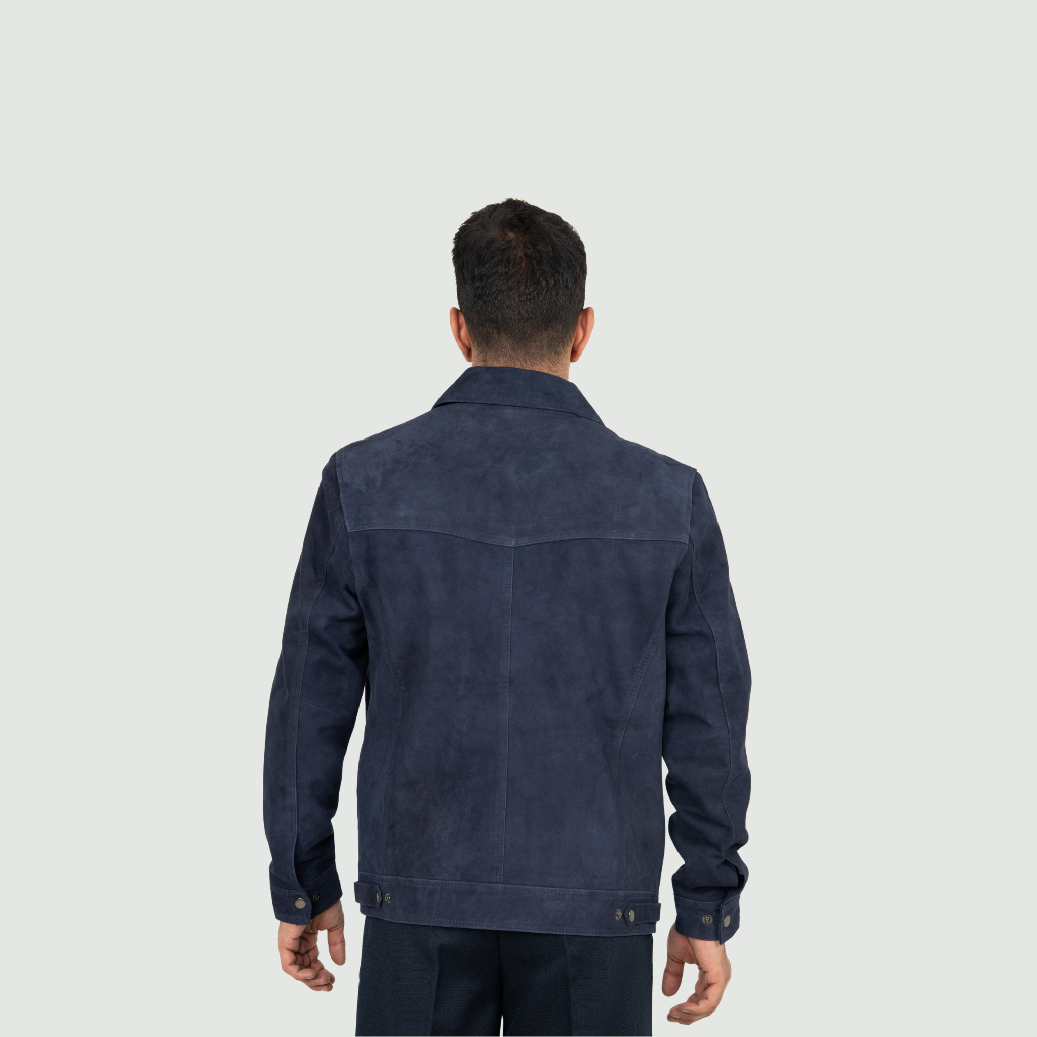 Deep Navy Blue Casual Jacket