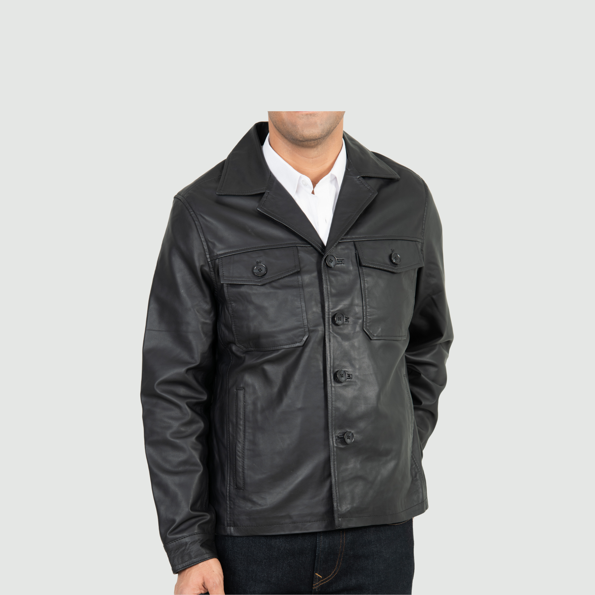 Jet Black Classic Jacket Tailored Regular Fit