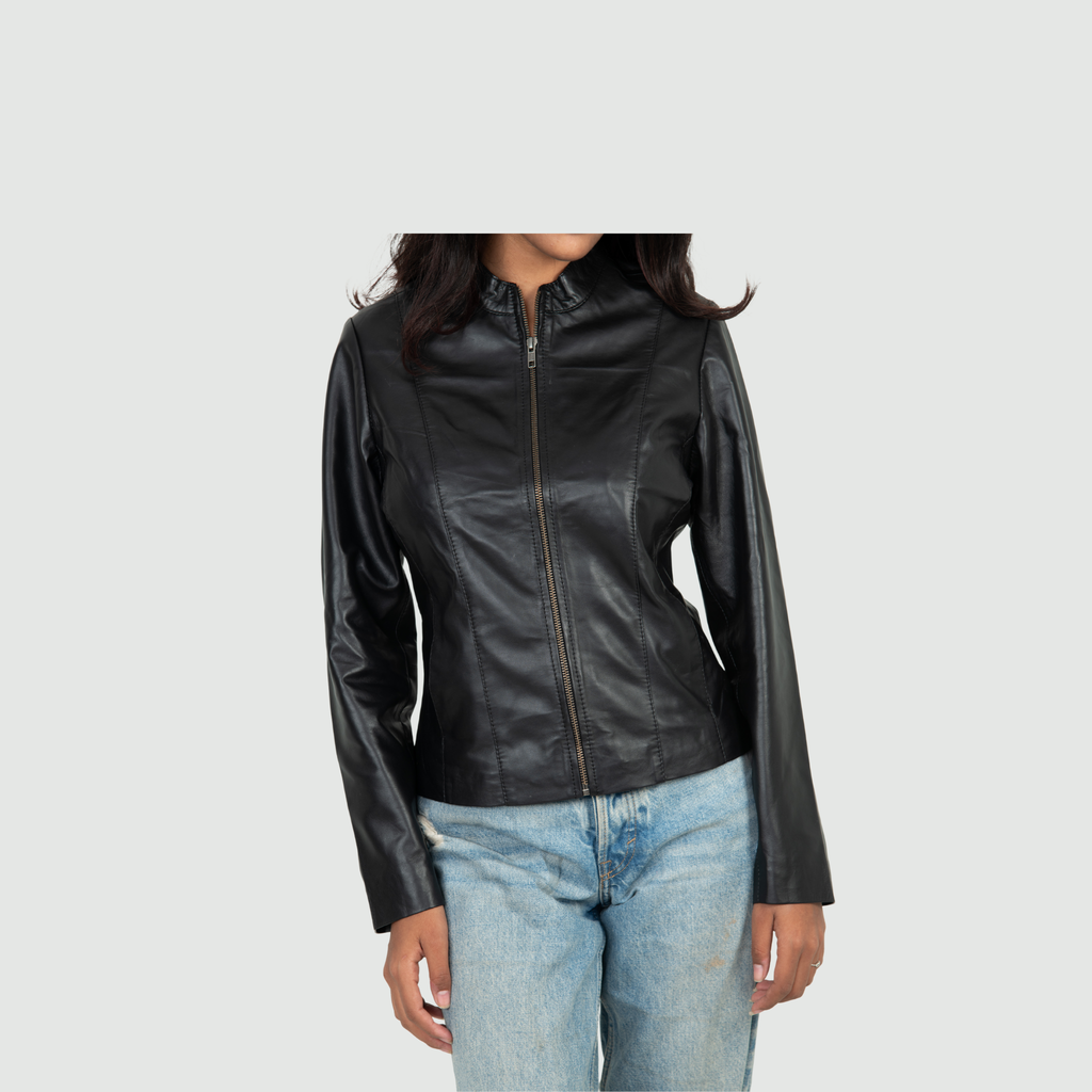 Classic Black Leather Jacket