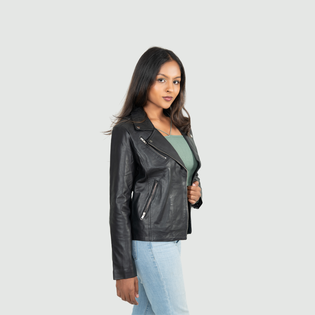 Black Biker Jacket