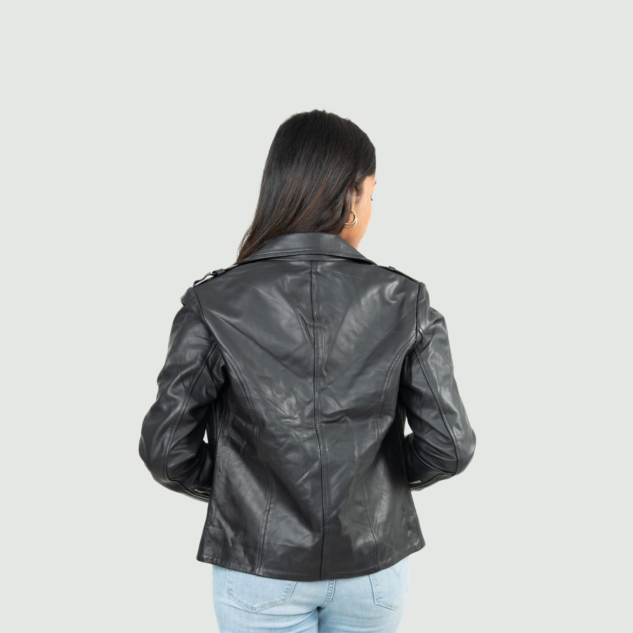Black Biker Jacket